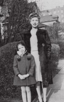 Merrill with Aunt Greta, Brooklyn, 1944